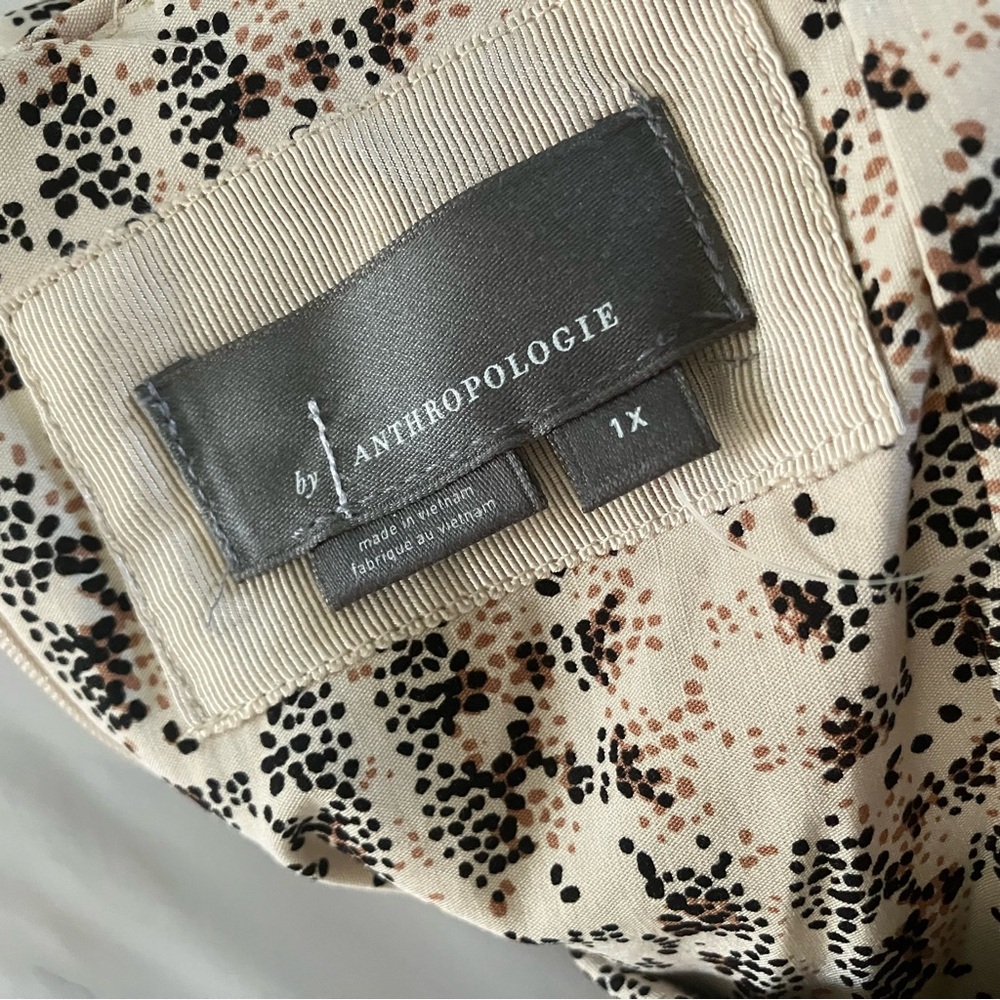 Anthropologie The Cecily Fit & Flare Sweetheart Dress 1X NWOT - Picture 7 of 8